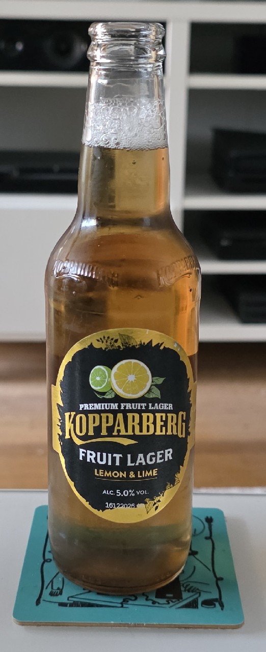 Kopparberg Fruit Lager Lemon & Lime, Sweden