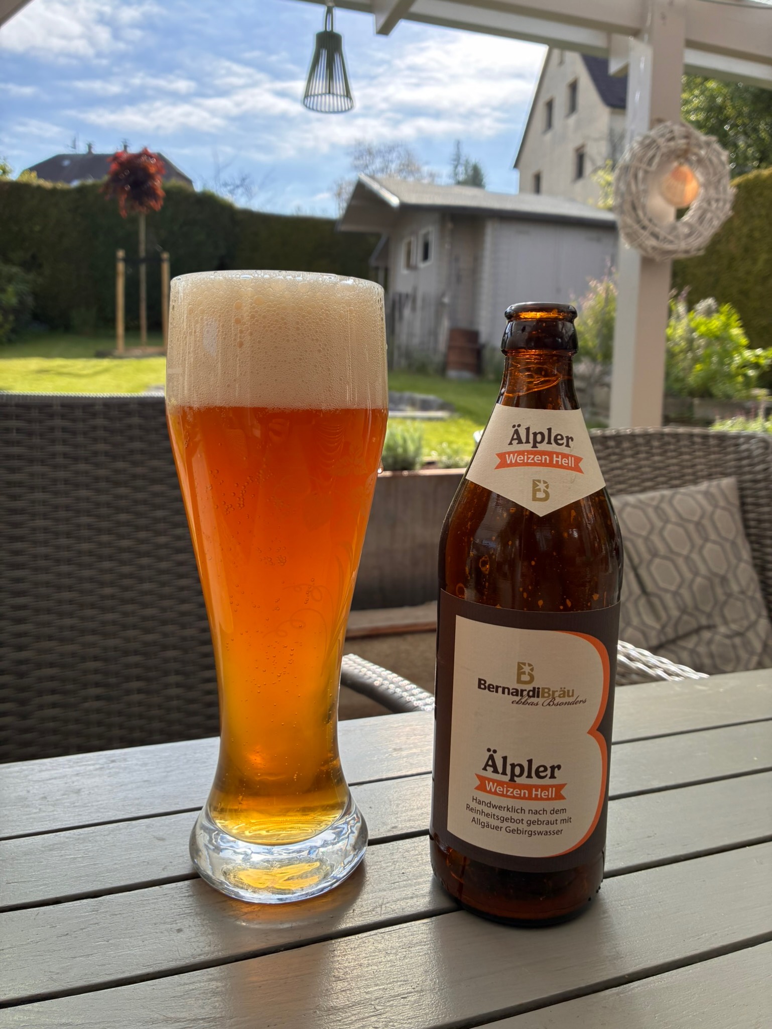 Älpler Weizen Hell, Bernardi Bräu