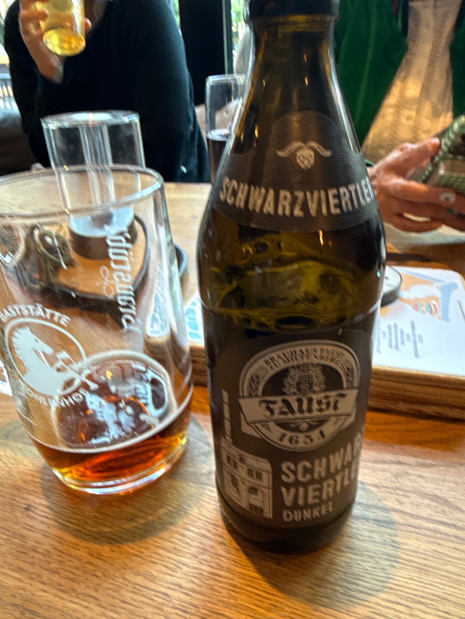 Faust Schwarzviertler Dunkel, Brauhaus Faust