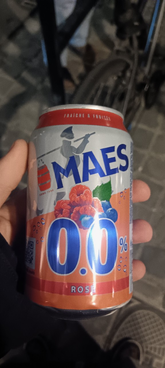 Maes 0.0 rosé, Brouwerij Alken-Maes (Heineken)