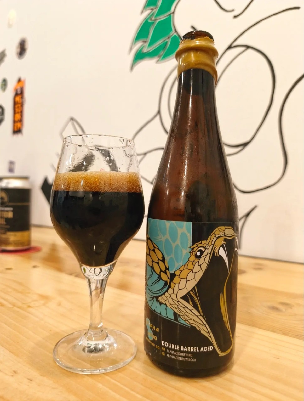 double barrel aged barrel constrictor 2025, Alpha Acid Brewing Company
