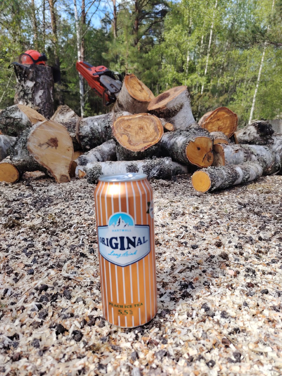 Original Long Drink Peach Ice Tea, Finland