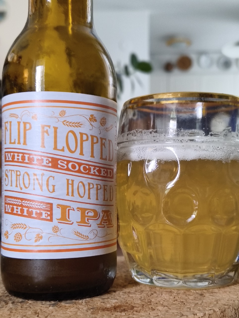 Flip Flopped White Socked Strong Hopped White IPA, The Flying Dutchman Nomad Brewing Company