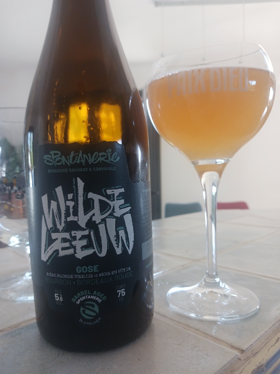 wilde leeuw gose bourbon bordeaux rouge, France