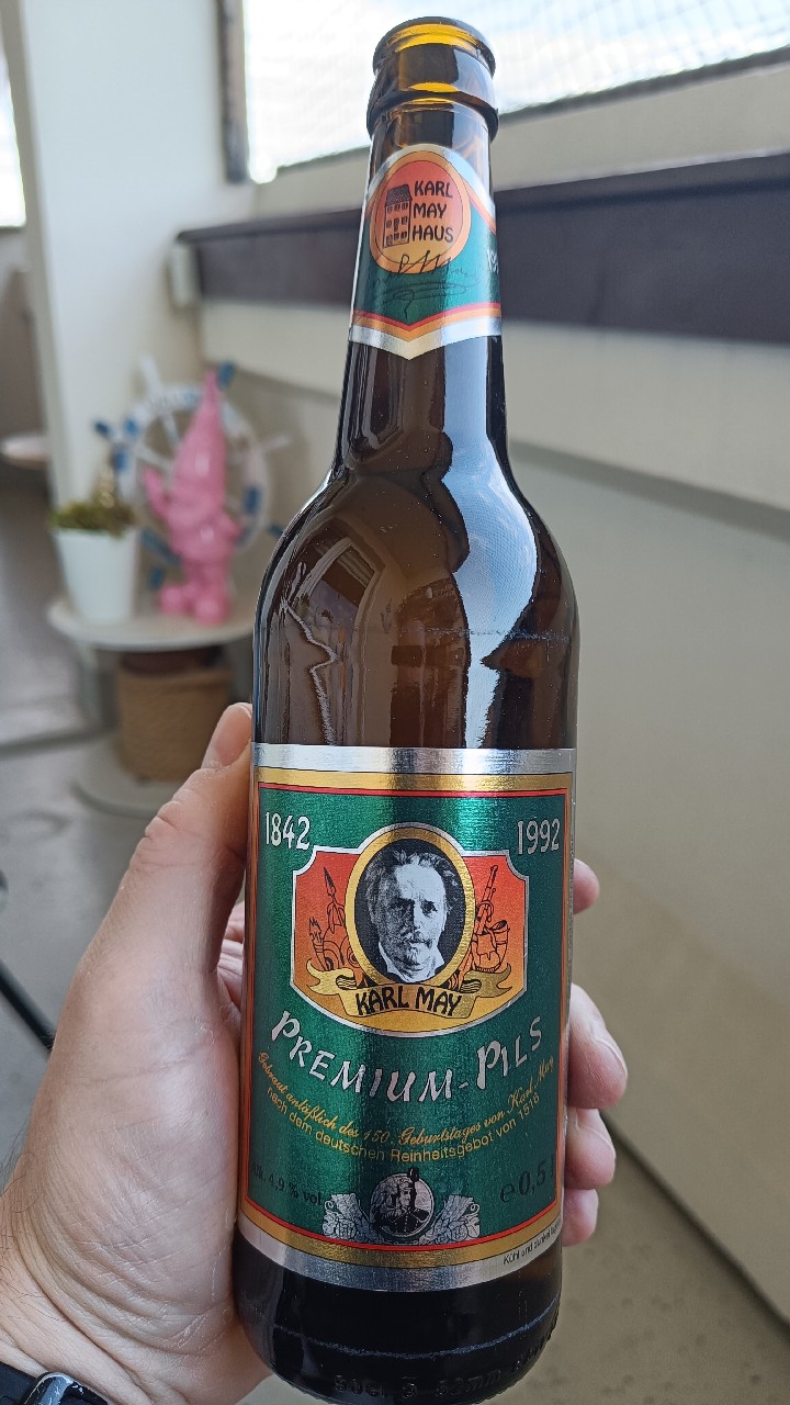 Karl May Premium-Pils, Glückauf Biere