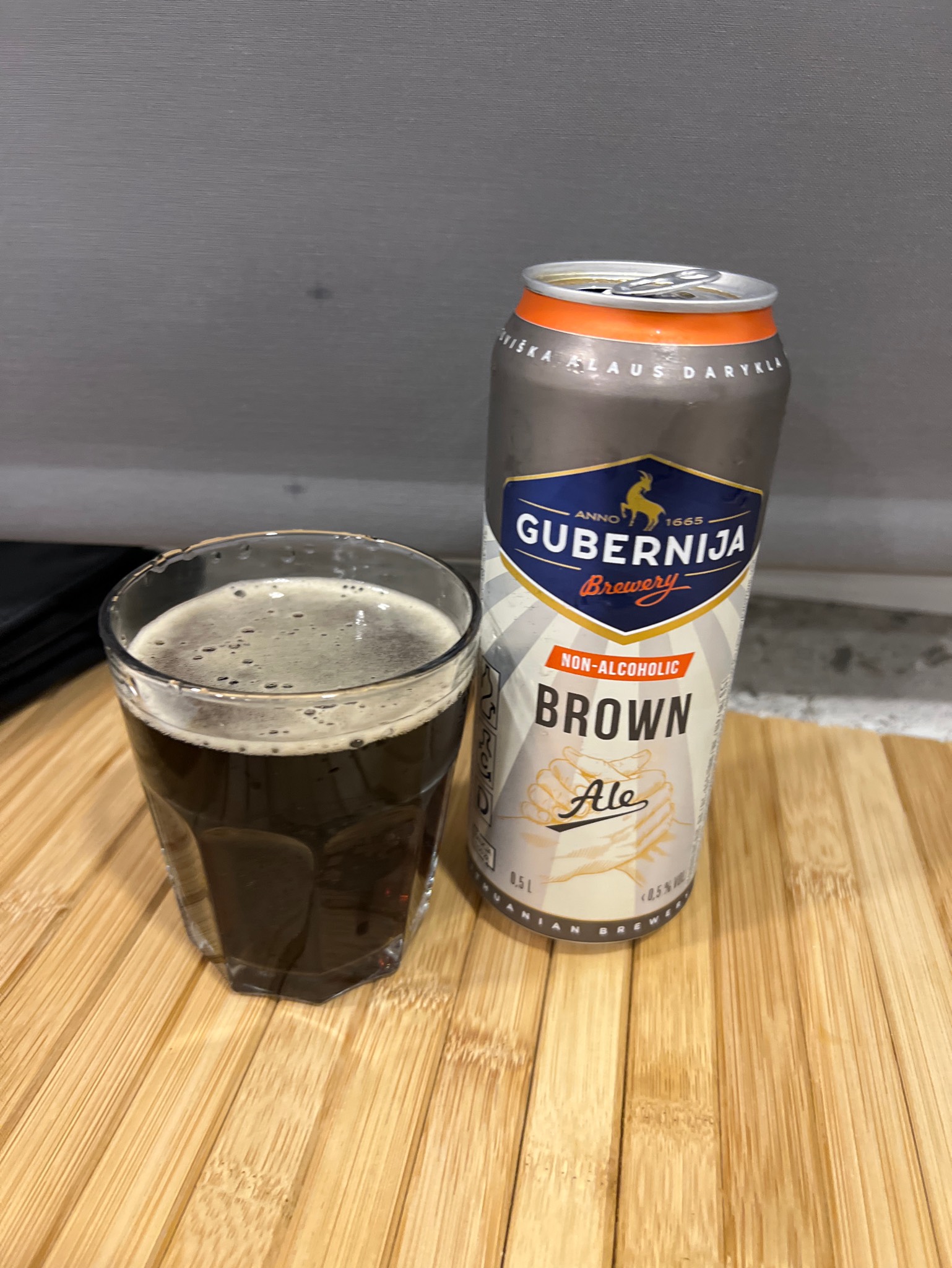 Nealkoholinis Tamsusis Elis / Alcohol Free Brown Ale, Gubernija Brewery