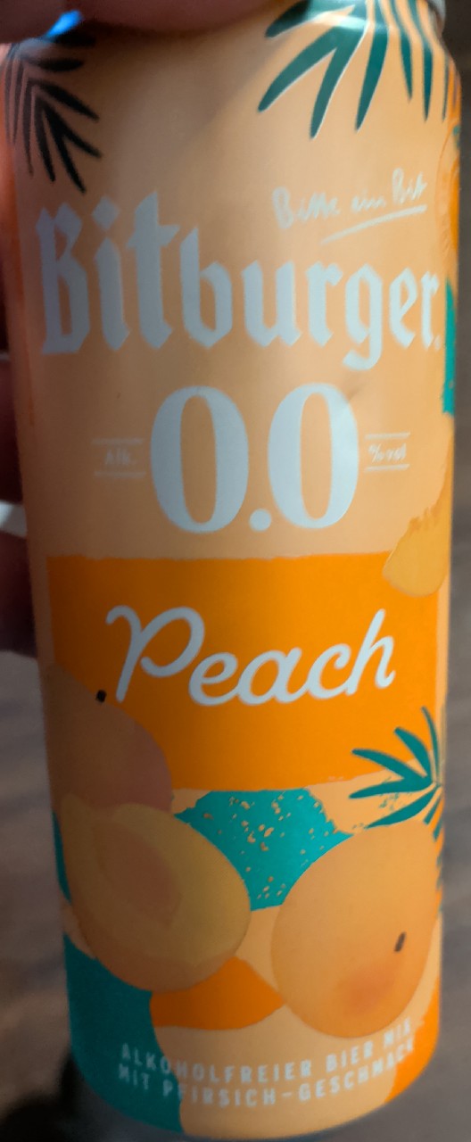 Bitburger 0,0% Peach, Germany