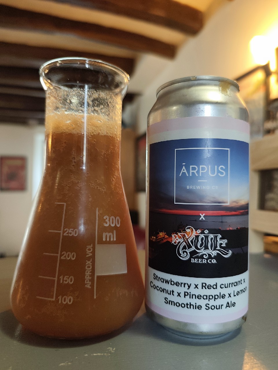 Strawberry x Red Currant x Pineapple x Lemon Smoothie Sour Ale (Collab Xul), Latvia