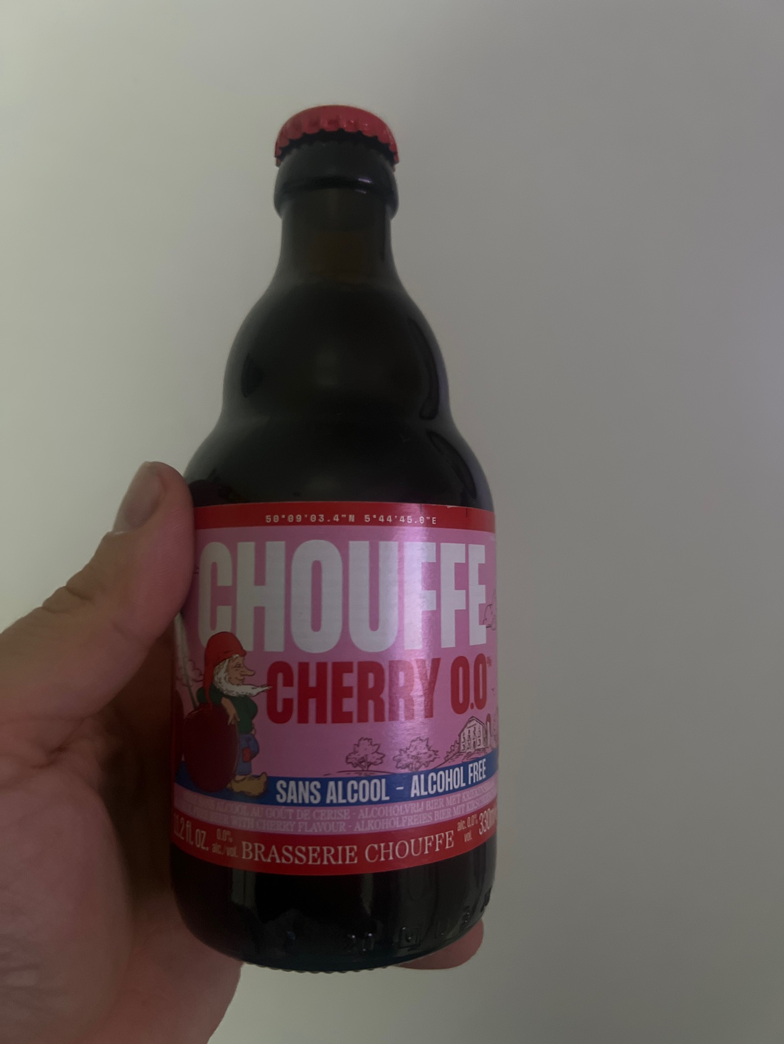 chouffe cherry 0.0%, Belgium