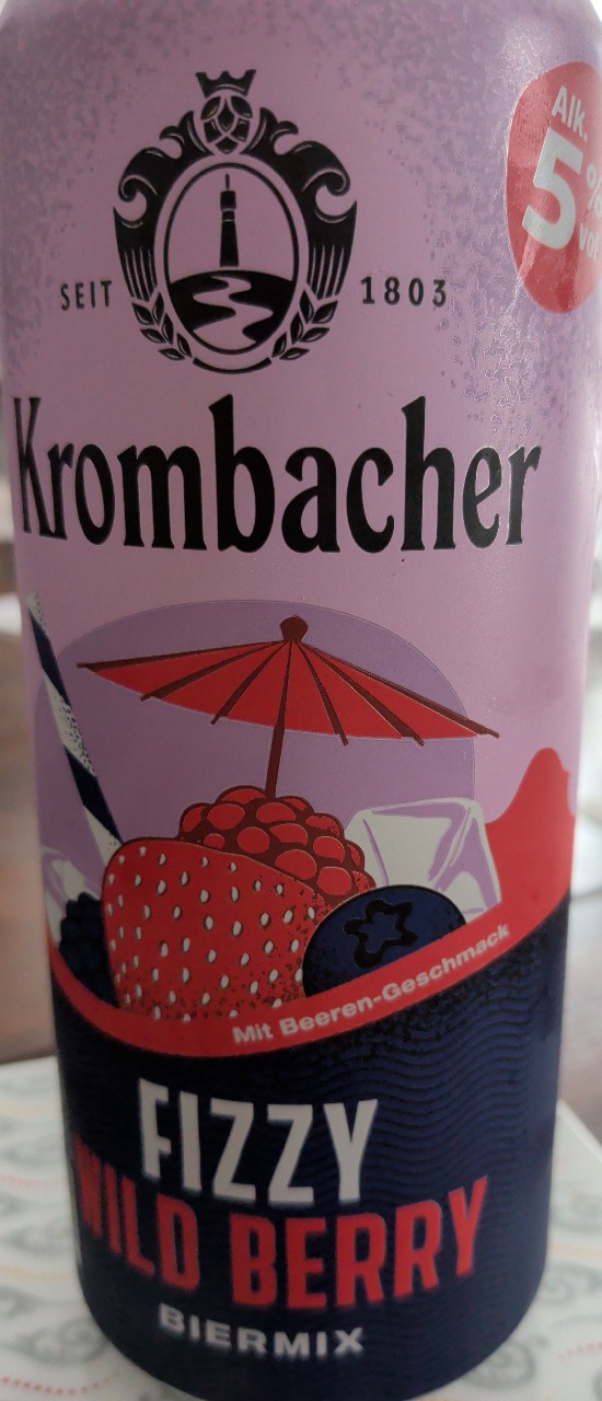 Krombacher Fizzy Wild Berry, Germany