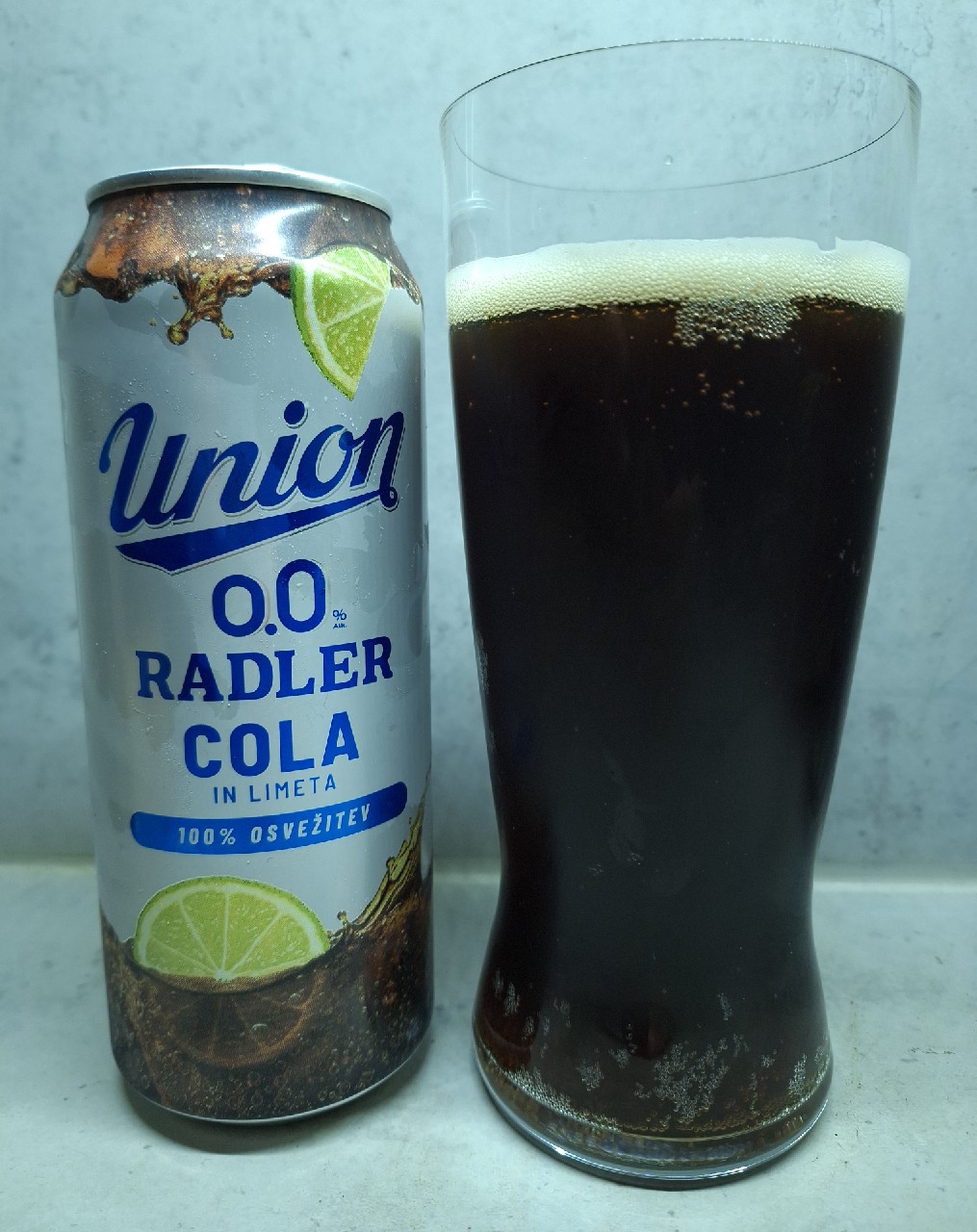 Union radler cola, Slovenia