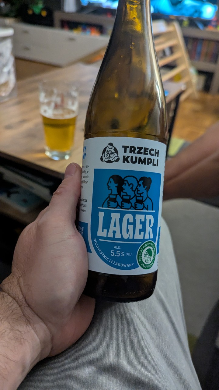 Lager Trzech Kumpli, Browar Trzech Kumpli