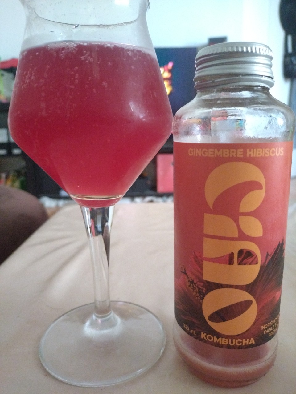 Ciao gingembre/hibiscus, Ciao Kombucha
