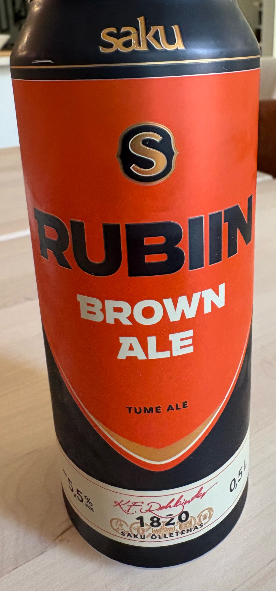 Rubiin Brown Ale, Estonia