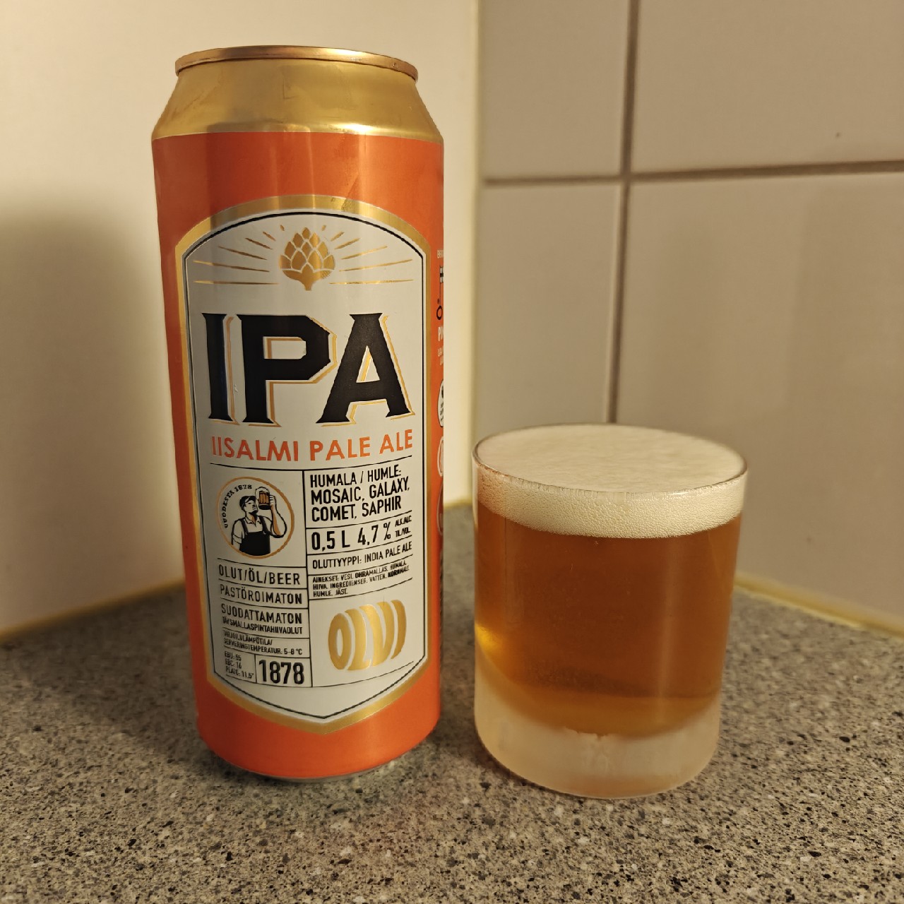 Olvi IPA 4.7%, Olvi