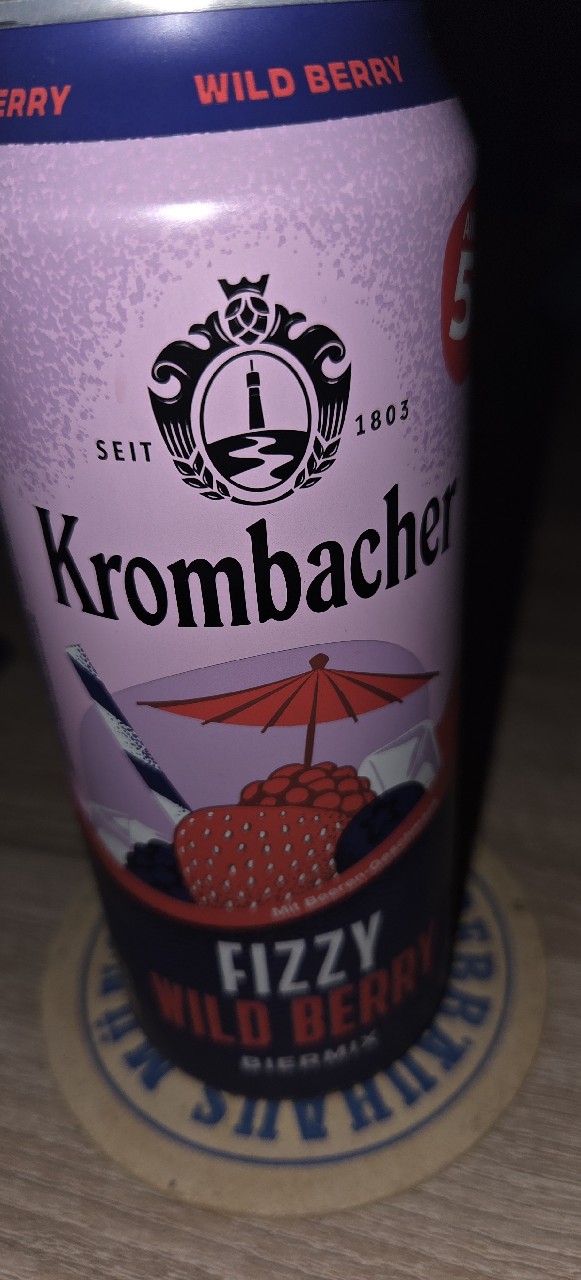 Krombacher Fizzy Wild Berry, Germany