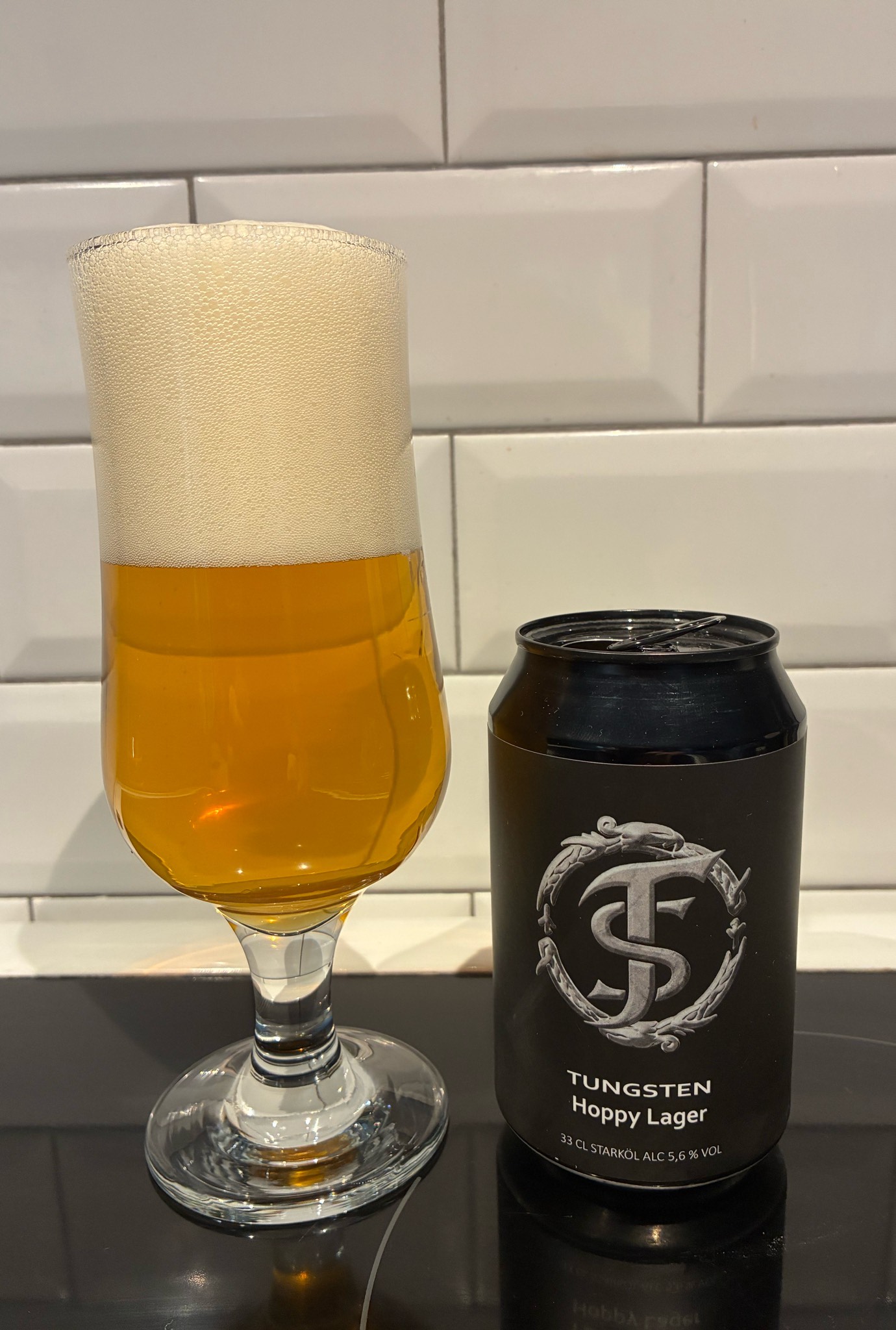 Tungsten Hoppy Lager, Snörsjö Hantverksbryggeri