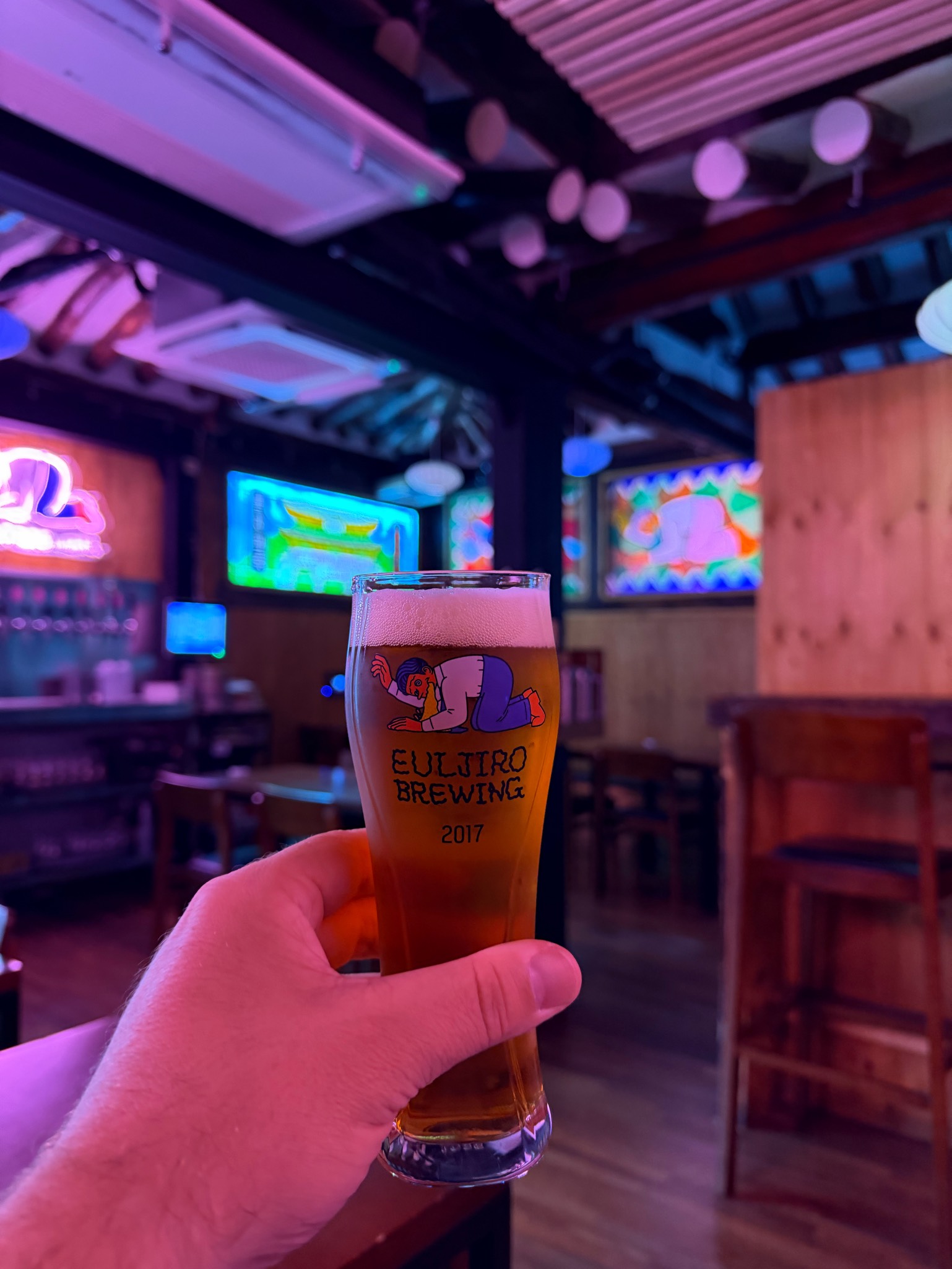 Euljiro Brewing Amber Lager, Euljiro Brewing