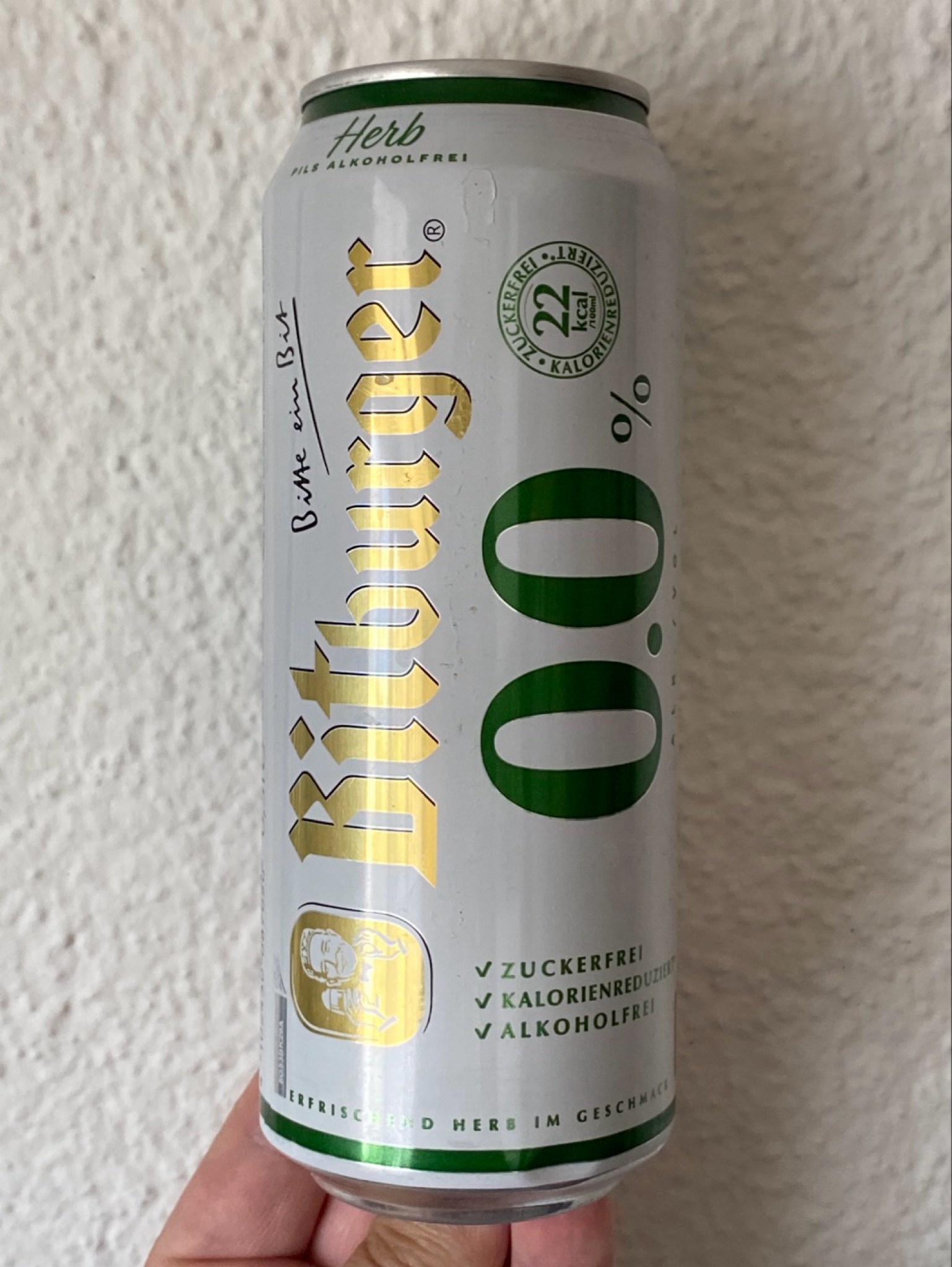 Bitburger 0,0% Herb, Germany