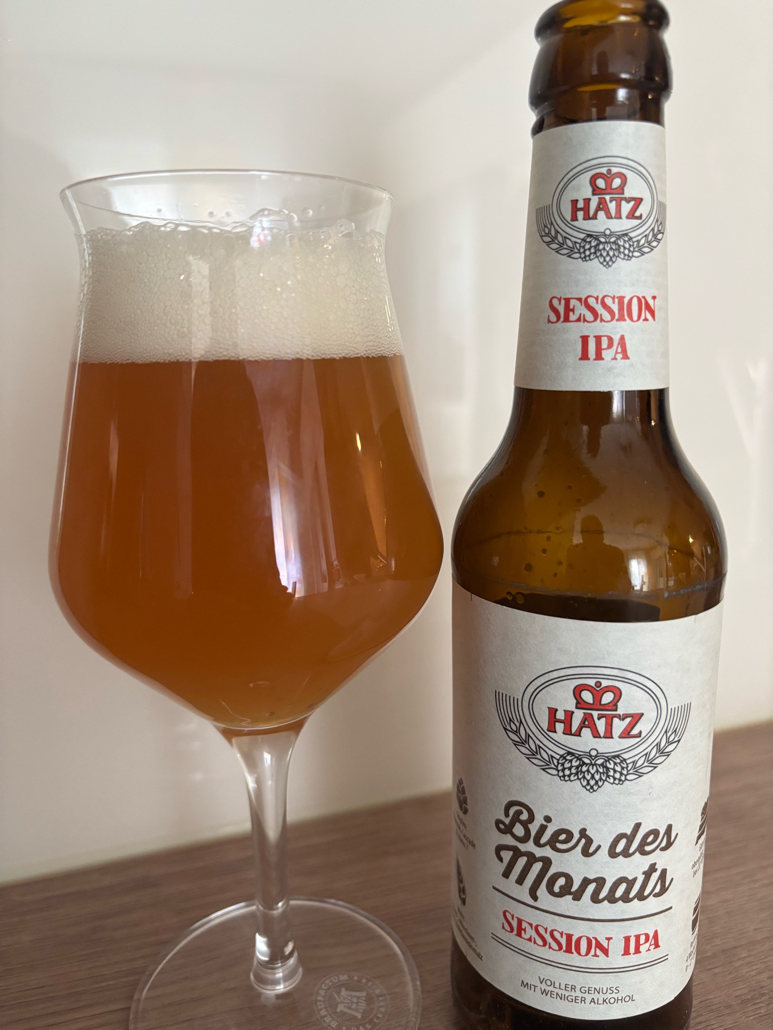 Bier des Monats Session IPA, Hatz-Moninger Brauhaus