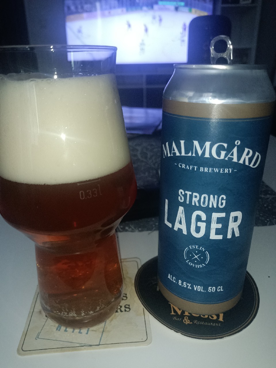 Malmgård Strong Lager, Finland