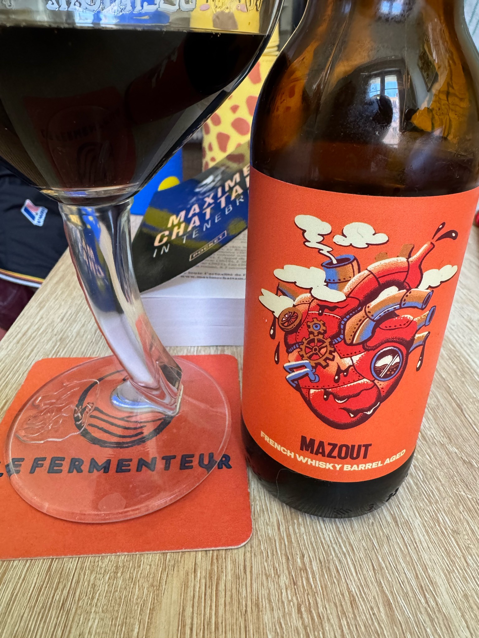 Mazout French Whisky Barrel Aged, Hoppy Road