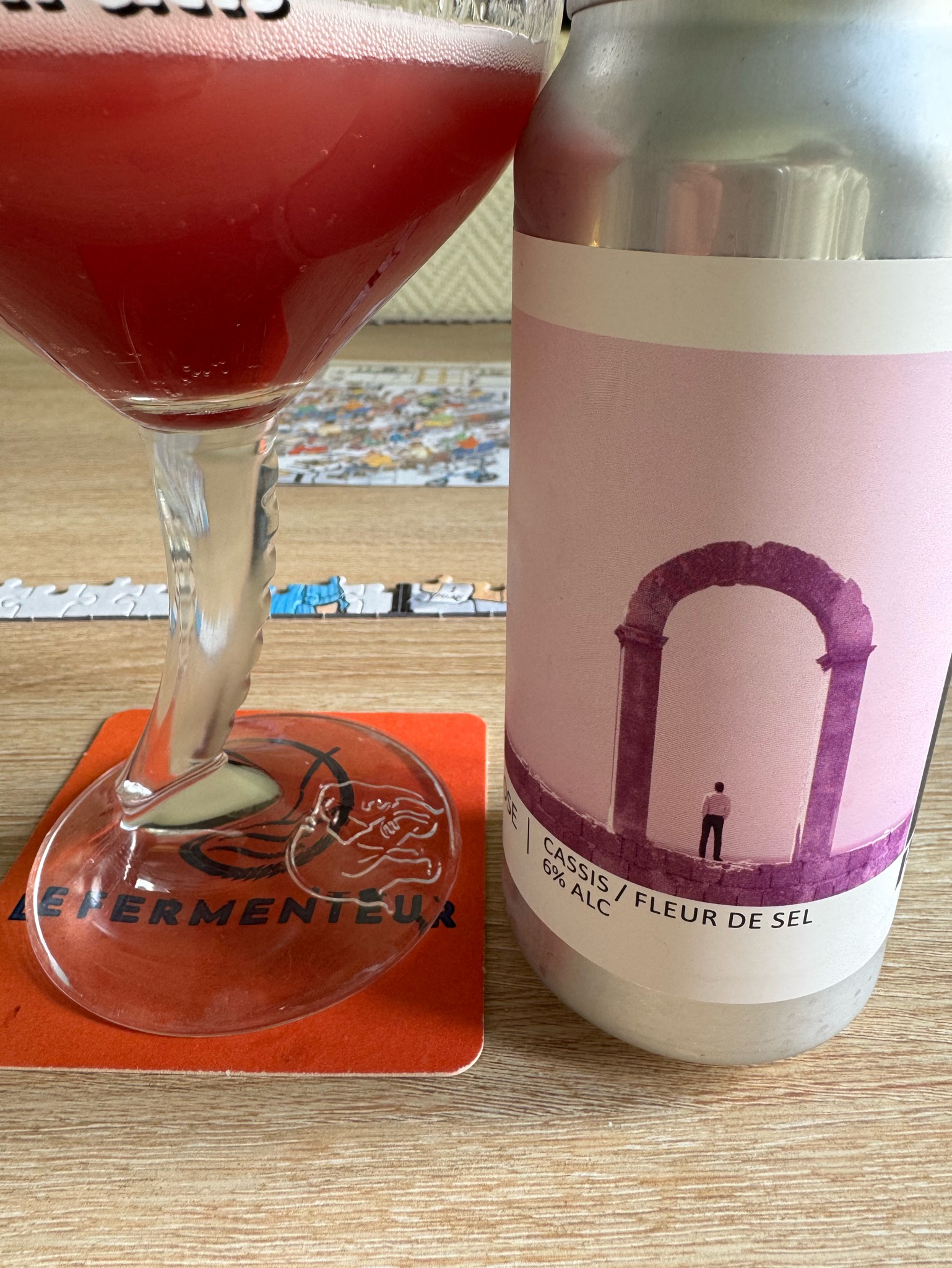 Lassi Gose Cassis / Citron / Fleur de Sel, France