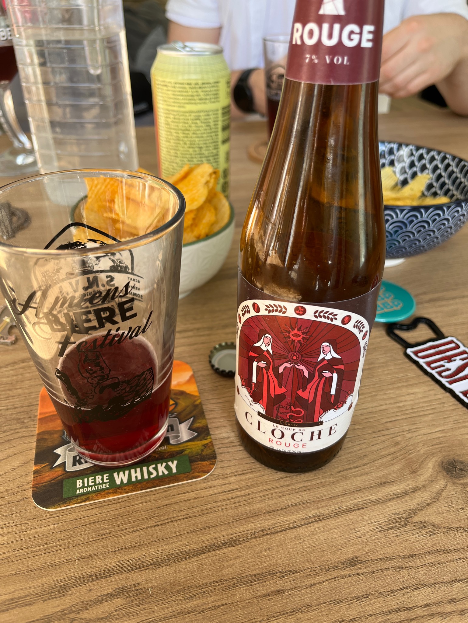 Coup de cloche rouge, Belgium