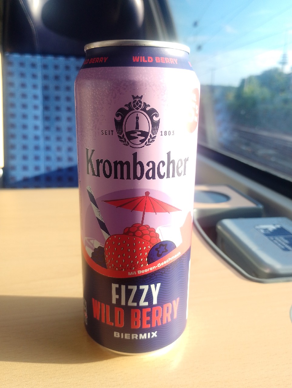 Krombacher Fizzy Wild Berry, Germany