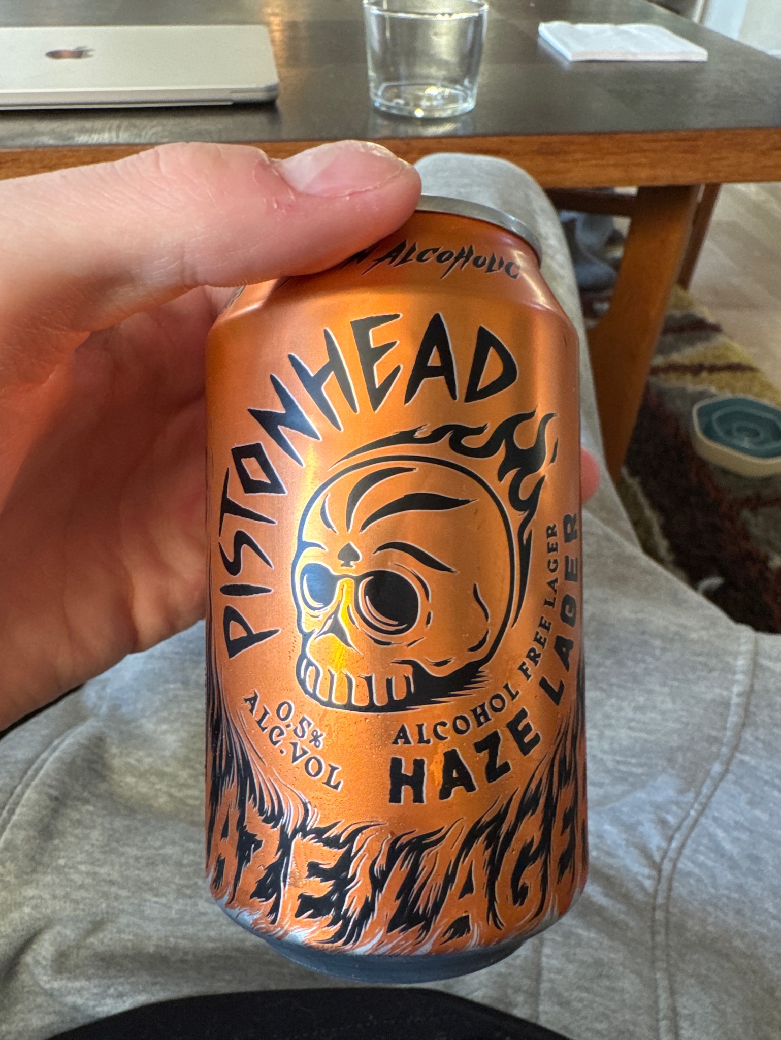 Pistonhead Haze Lager Non Alcoholic, Brutal Brewing (Spendrups Bryggeri)