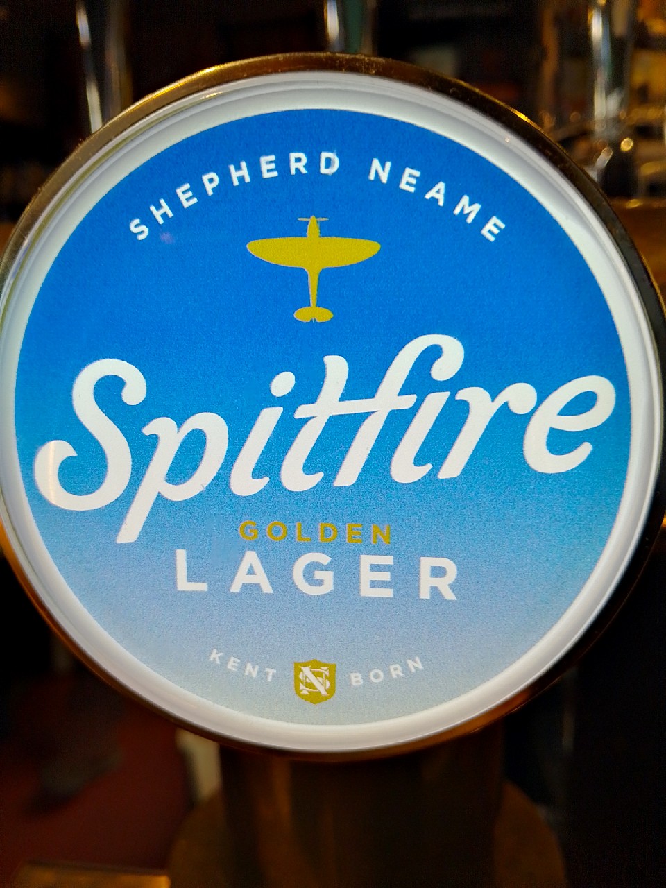 Spitfire Lager, England