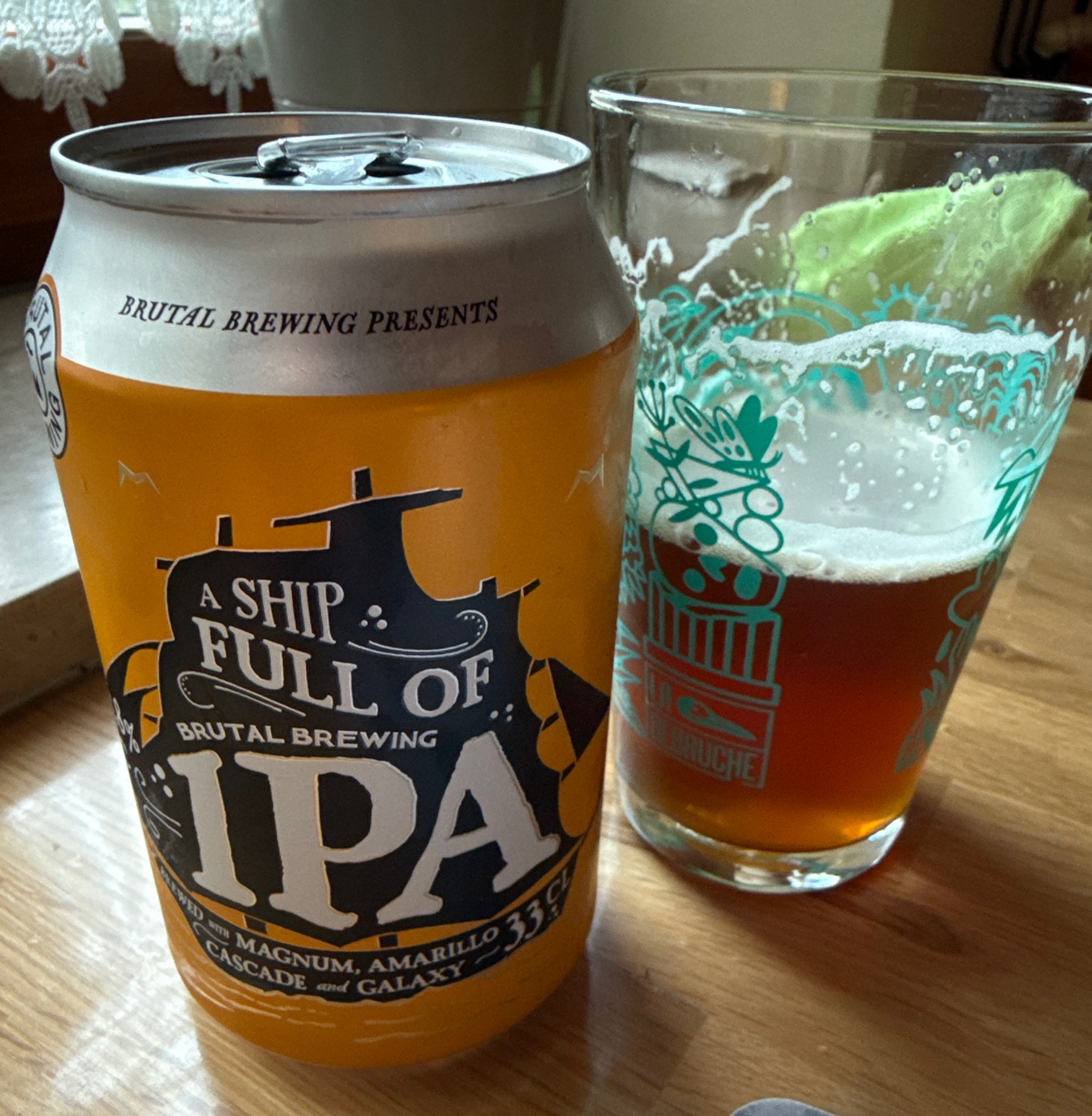 A Ship Full of IPA 5.8%, Brutal Brewing (Spendrups Bryggeri)