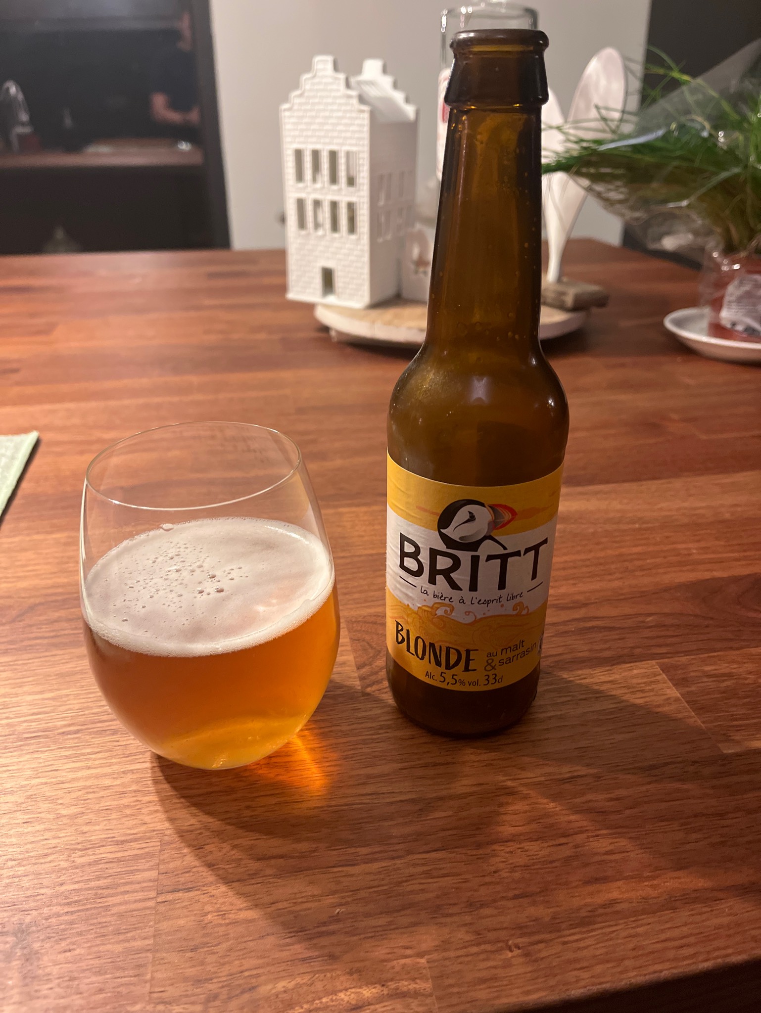 Britt Blonde Au Malt Et Sarrasin, SAS Brasserie De Bretagne (B2B)