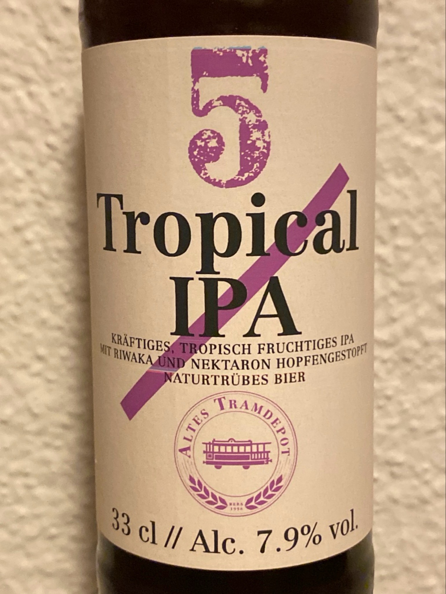 Tropical IPA, Brauerei Altes Tramdepot
