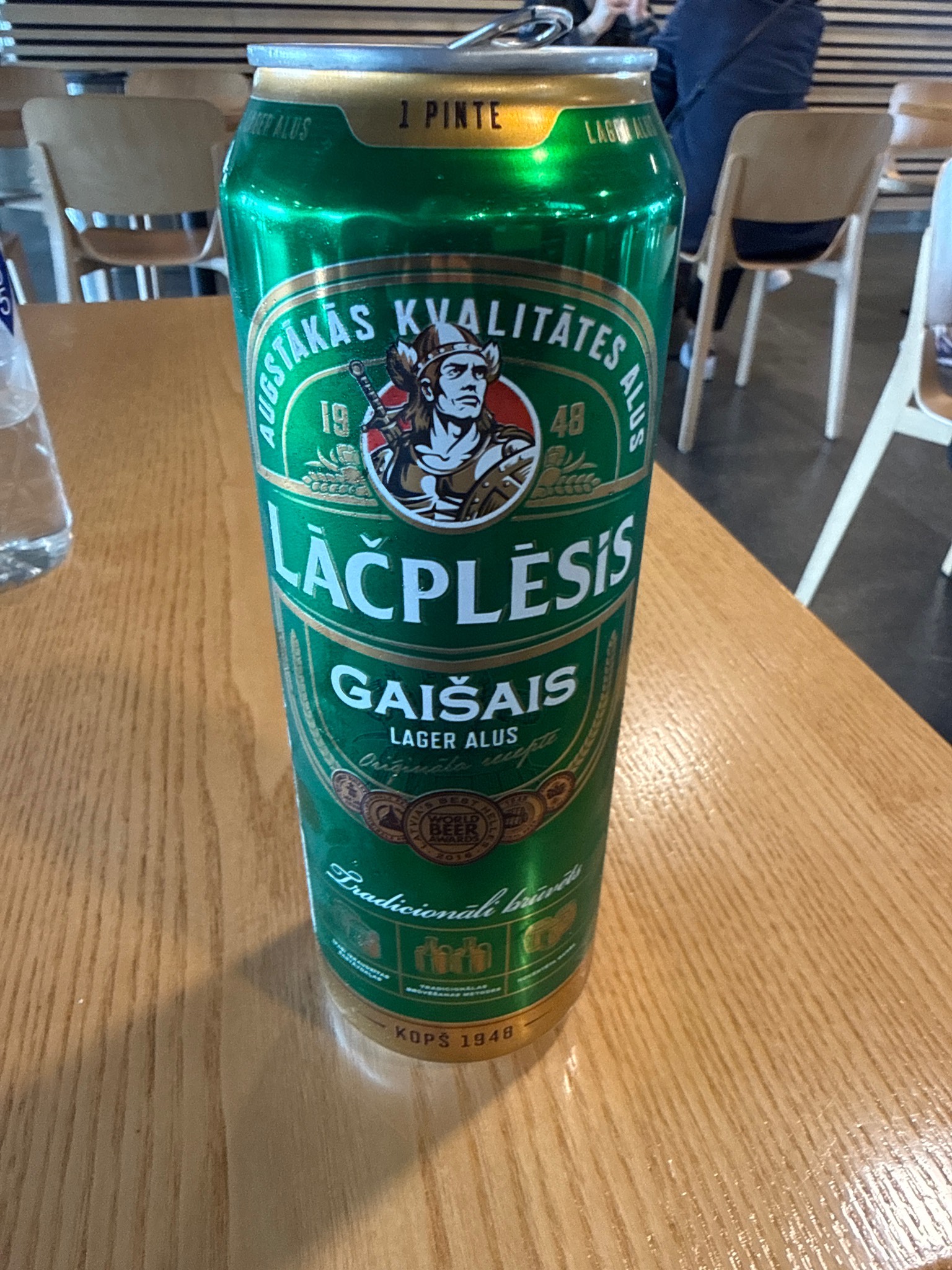 Lāčplēsis Gaišais, Latvia