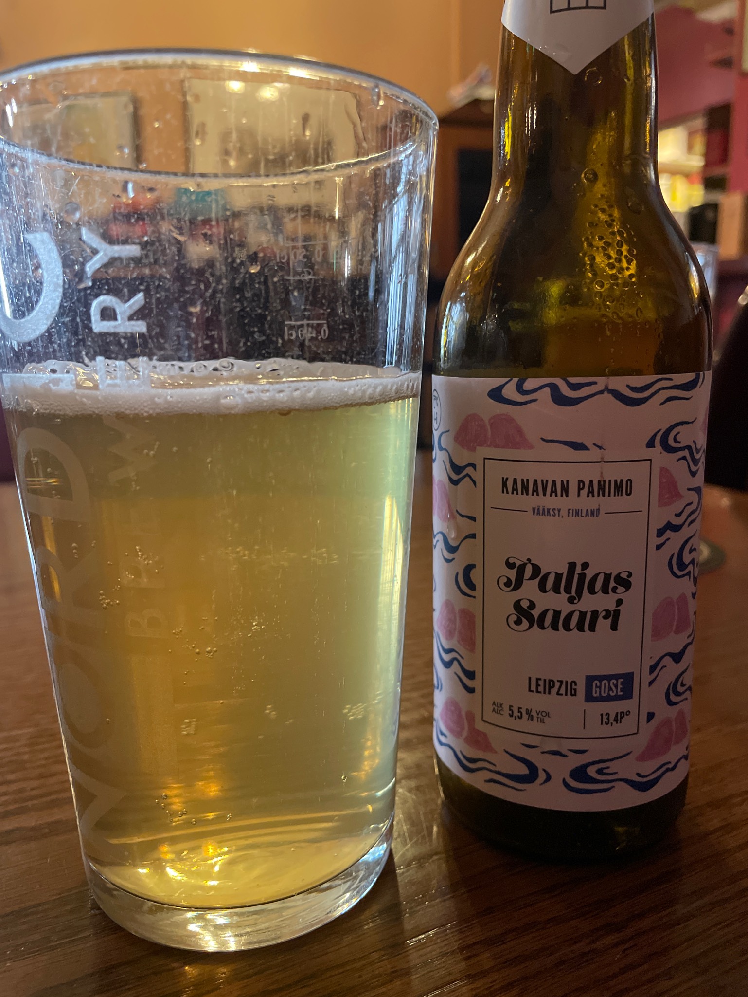 Paljas Saari Leipzig Gose, Finland