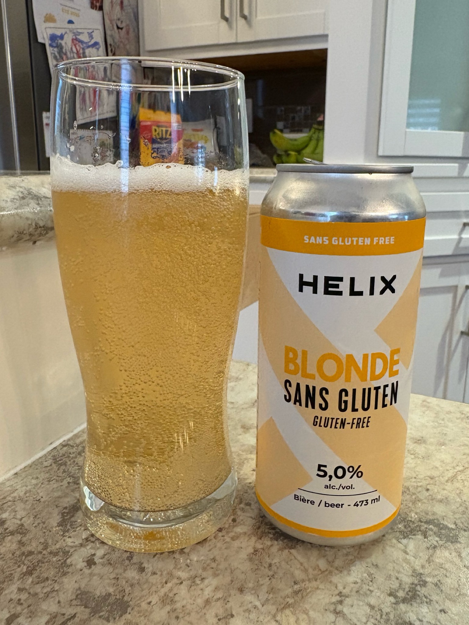 Helix Blonde, Microbrasserie Nouvelle France