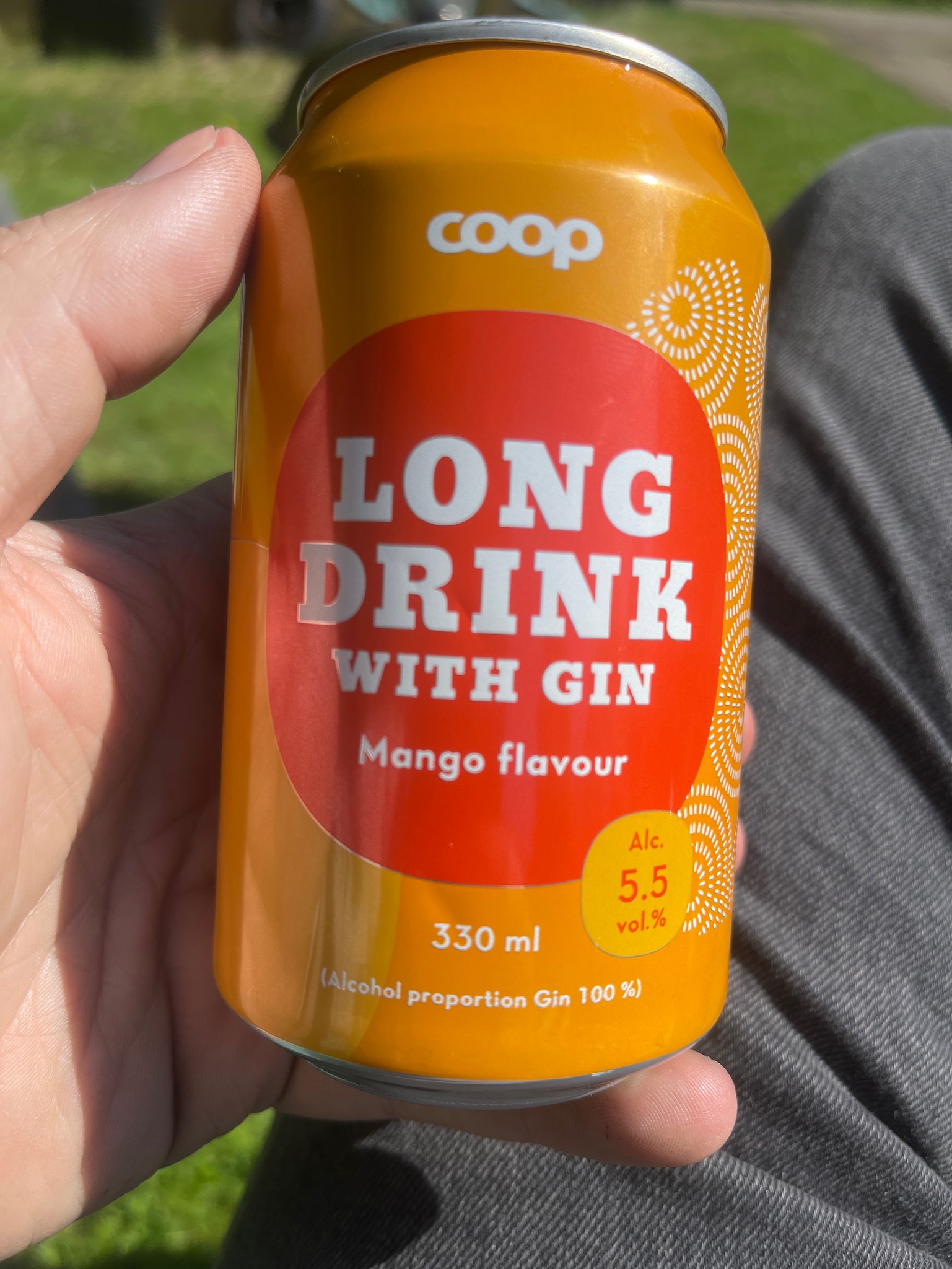 Coop Long Drink Mango, Finland
