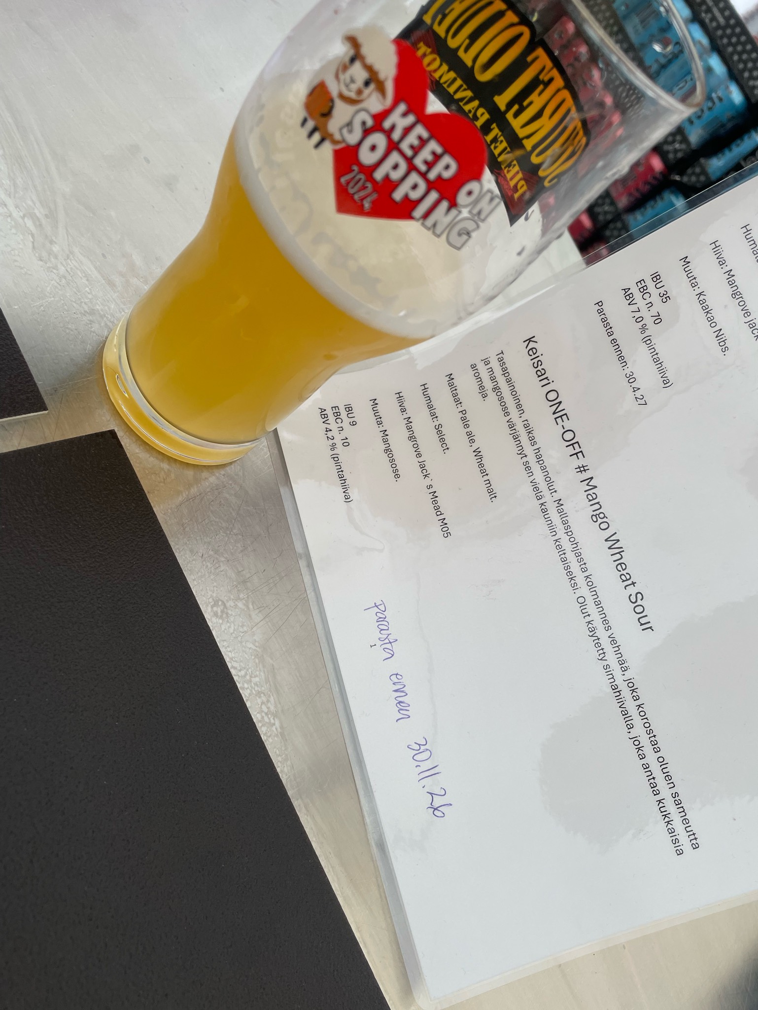 Keisari One-Off Mango Wheat Sour, Finland