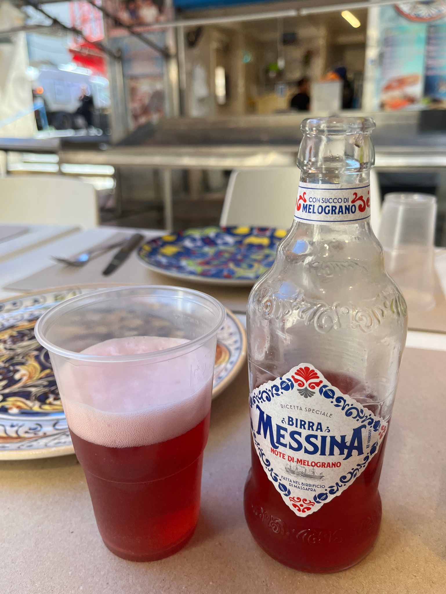 Birra messina note di melograno, Birrificio Messina