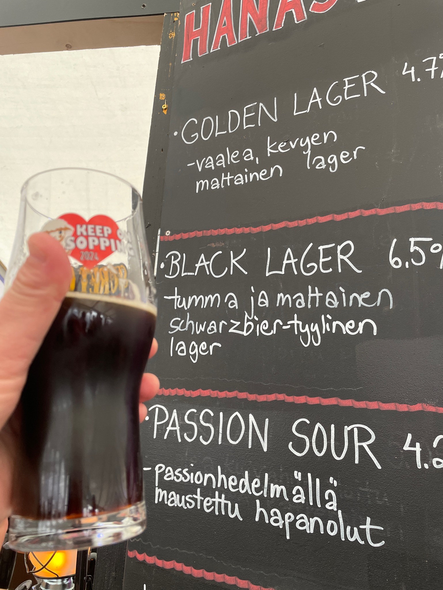 Black Lager Original, Finland
