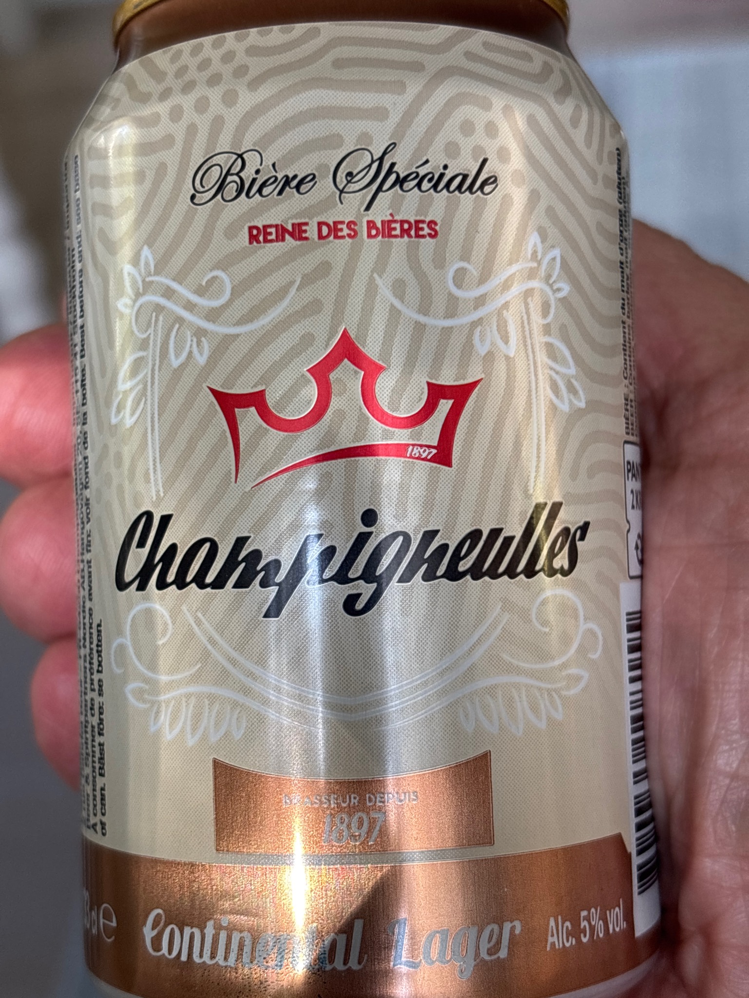 Continental Lager, Brasserie Champigneulles (TCB)