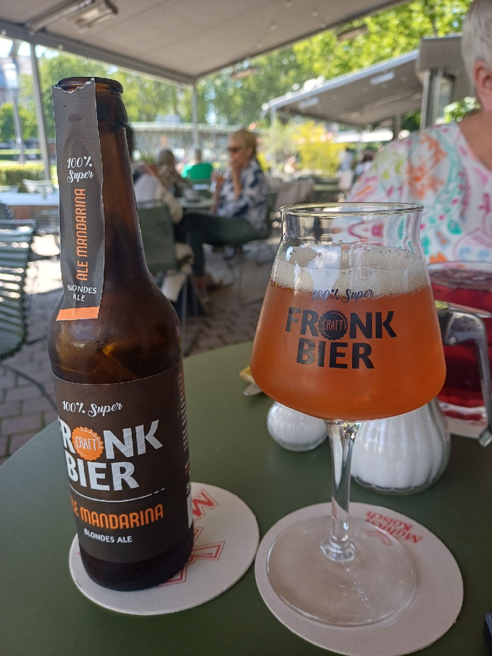 Fronk Bier Ale Mandarina, Biermanufaktur Langguth