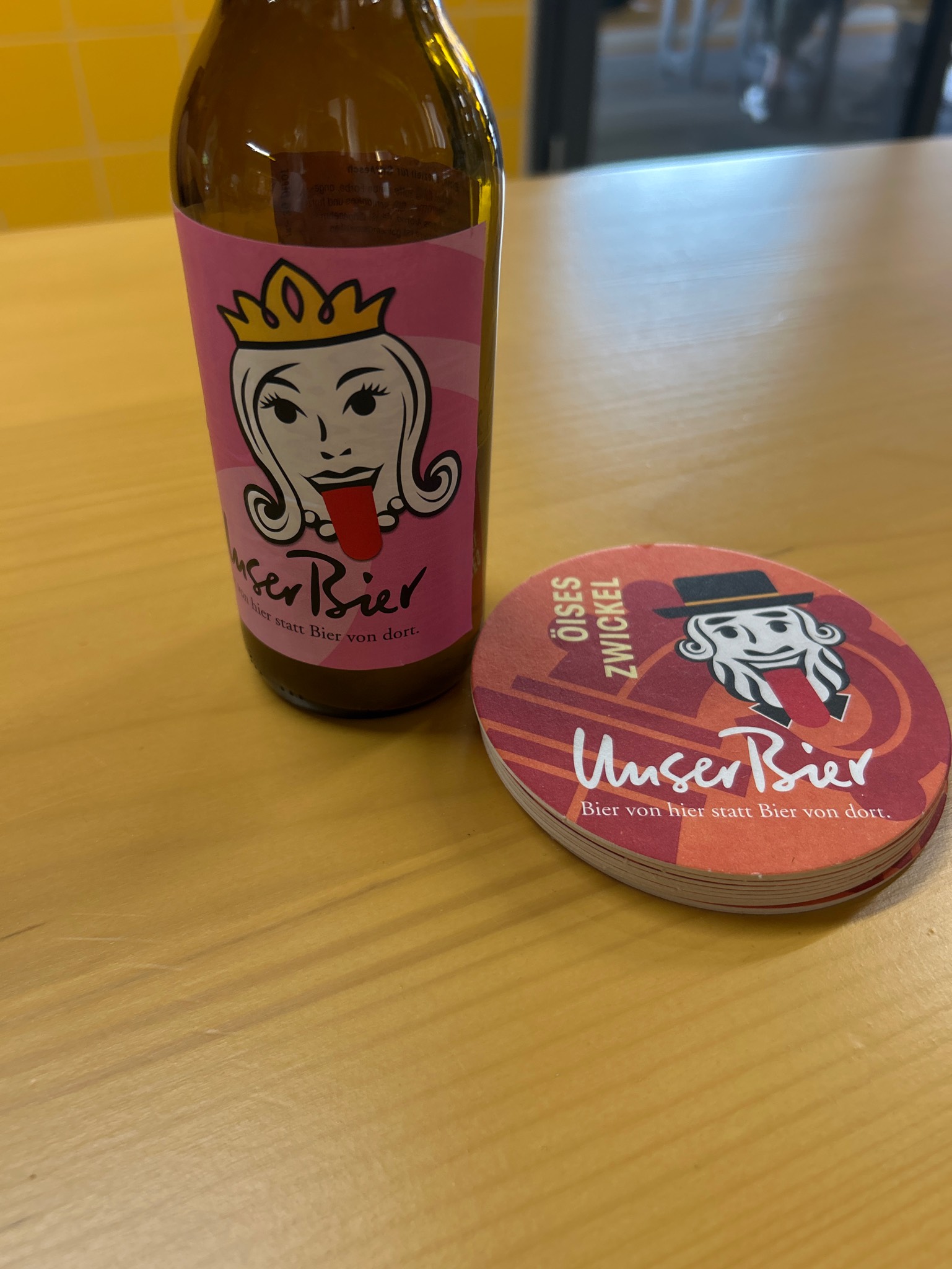 Unser Bier Sm'Aesch, Unser Bier
