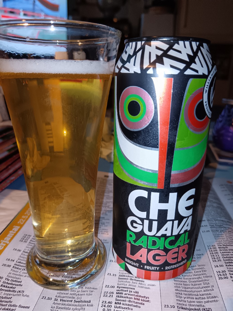 Che Guava Radical Lager, Williams Bros. Brewing Co.