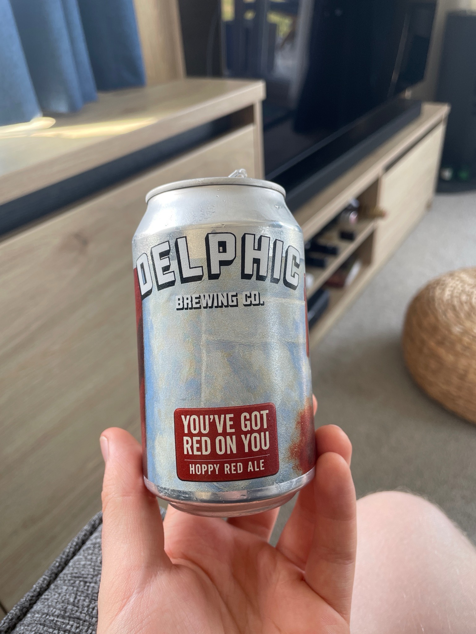 You've Got Red On You, Delphic Brewing Co.