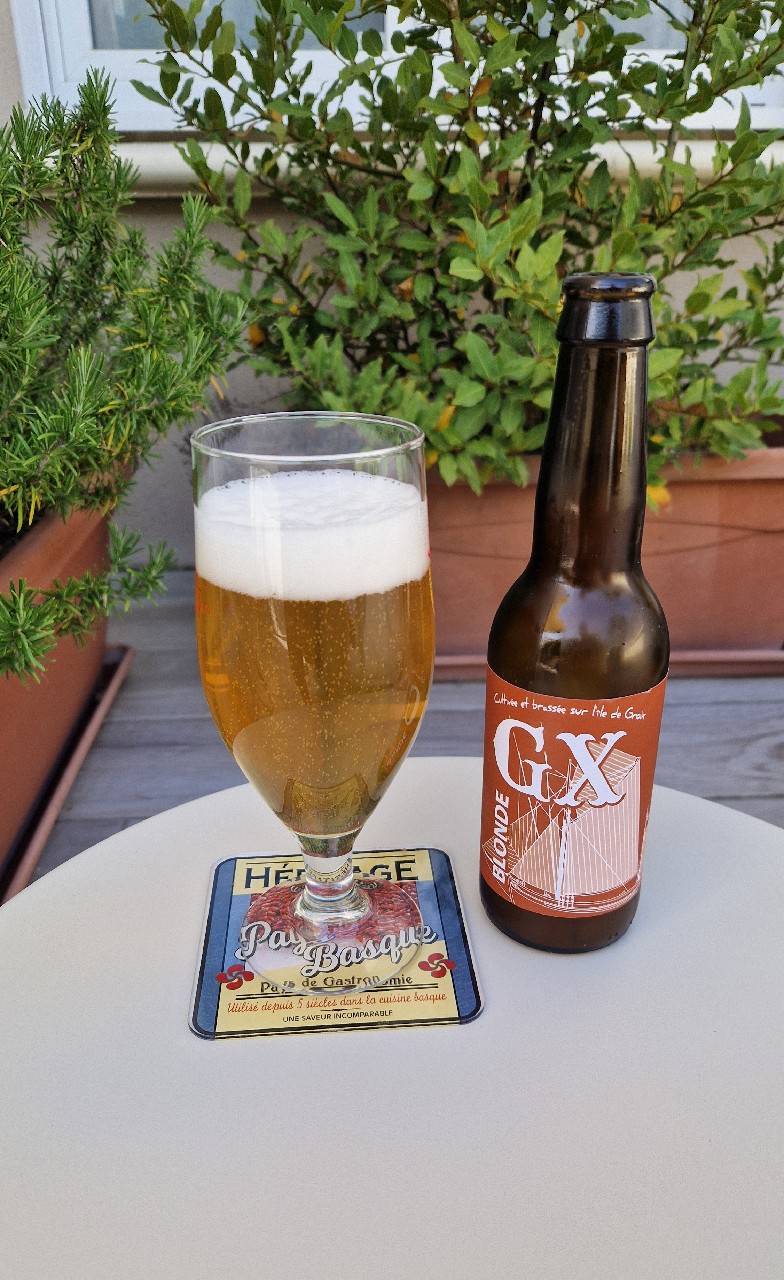 GX Blonde, La Bière De Groix (GX)