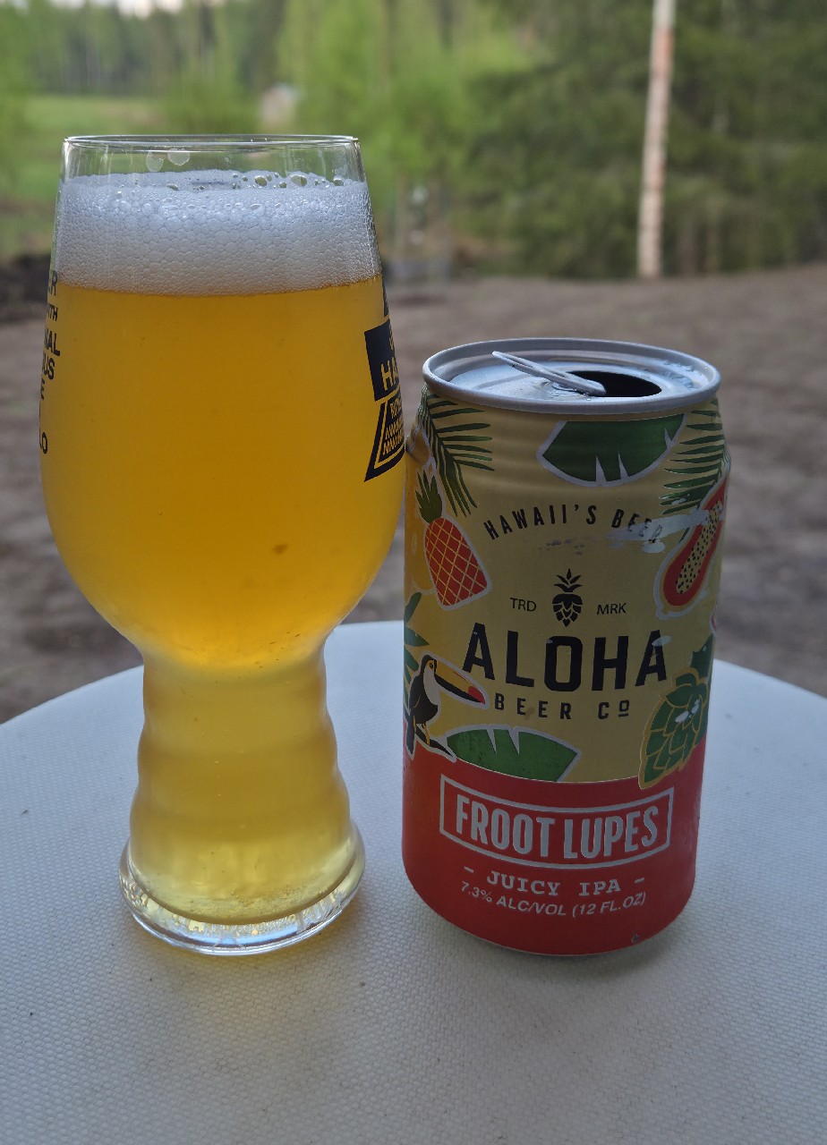 Froot Lupes, Aloha beer company