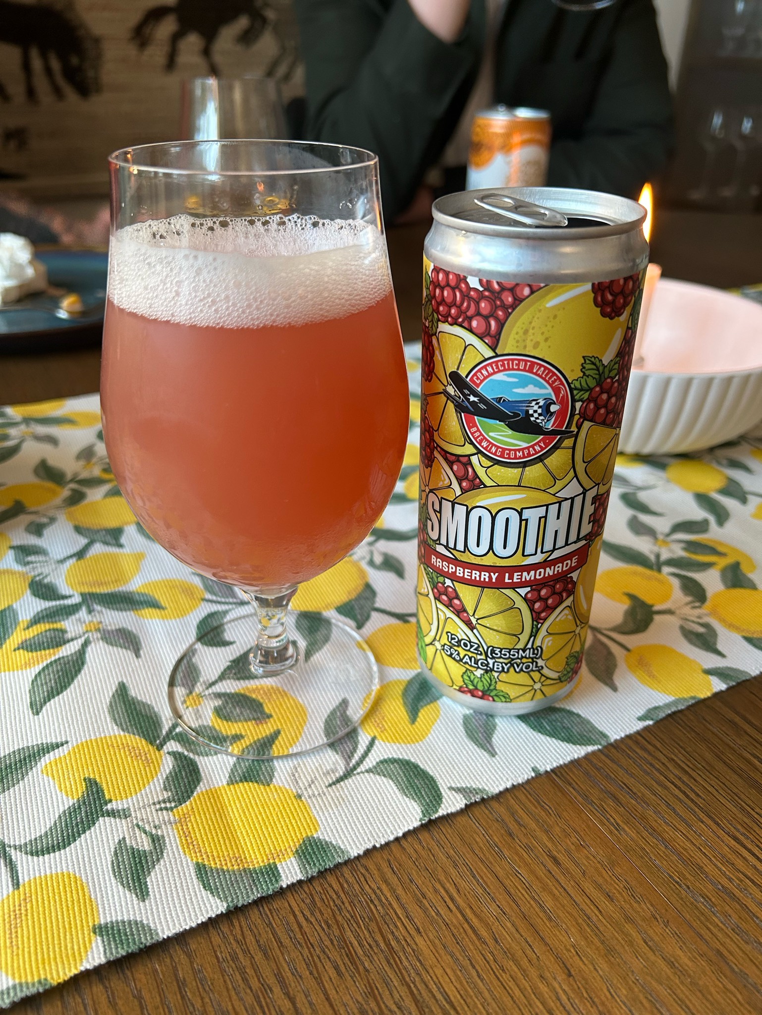 Smoothie Raspberry Lemonade, Connecticut Valley Brewing