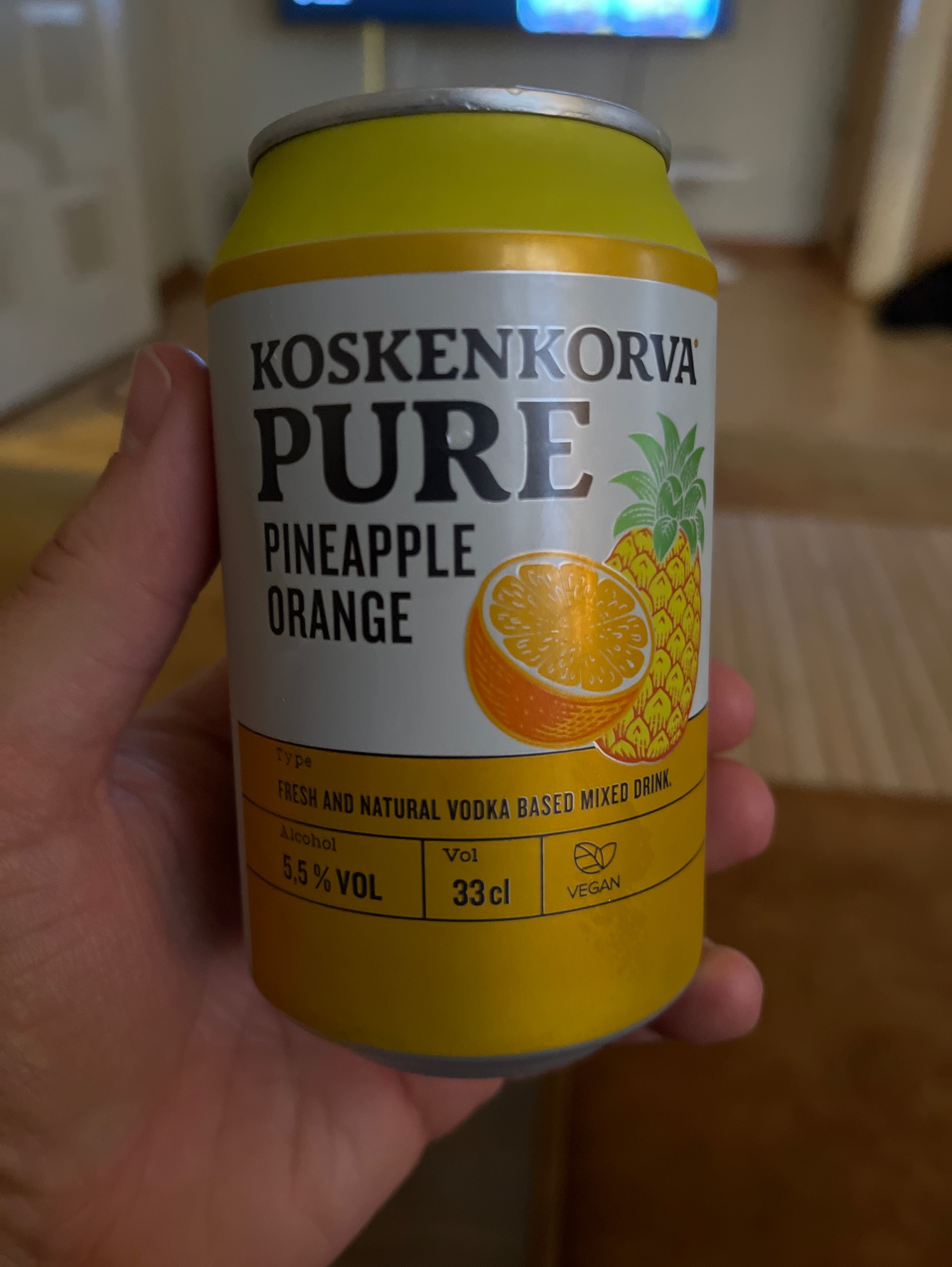 Koskenkorva Pure Pineapple Orange, Finland